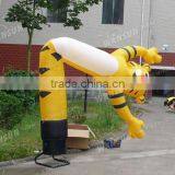 Advertising Inflatable Sky Tube/Waving Air Dancer,windy Man(One Leg)