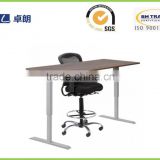 Electric height adjustable sit stand table