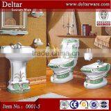 Chaozhou Toilet Bowl, Ceramic Toilet Suite With Basin and Bidet, Russia Toilet Price for Sale