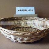 Colorful Handmade Willow Basket Sets With Handle for Fruit or Food thumbnail-2