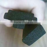 wearproof foam rubber square edge/edge trim seals/foam rubber sheet