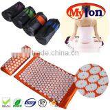 high quailty acupressure mat and pillow set combo relieve back pain