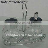 Glass Transparent Jar Used for Spice