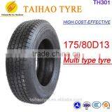 Wholesale Good Quality Bias Trailer Tires 175/80D13 Small Trailer ST Tralier Tire thumbnail-1