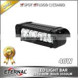40W 8inch Spot Flood Agriculture Farm Equipment Vehicles Heavy Duty Mining Truck Trailer Tractor Led Light Bar thumbnail-2
