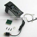 4-Band EQ Pre-Amp Piezo Plus Pickup for Acoustic Guitar