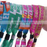 One Time Use RFID F08 Woven Fabric Wristband / Bracelet thumbnail-6