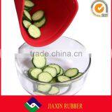 2017 New Design 100% Food Grade Silicone Cutting Board, Durable Silicone Vegetable Cutting Board for Home Kitchen thumbnail-1