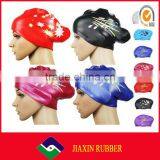 High Quality Promotional Customized Silicone Swimming Cap / Swim Cap thumbnail-1