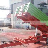 Hot Sale Euro Style Agtrilculture Tractor Use Hydraulic 2 Ton, Farm Tipping Trailer, Rear and Side Tipping With CE Certification thumbnail-6