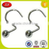 OEM/ODM Stainless Steel Hook Shower Curtain Hooks thumbnail-1