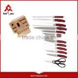 Colourful Titanium Kitchen Knife Set thumbnail-6