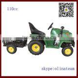 Hot Sale China Cheapest 4wd 110cc Mini Tractor With Trailer thumbnail-2