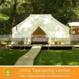 Big Size Beige Color Cotton Canvas Luxury Camping Bell Tent Sibley Tent thumbnail-2