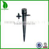 8206C Garden Flower Irrigation Tool Full Circle Adjustable Plastic Drip Irrigation With Spike
