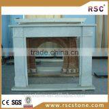 Simple Style White Marble Electric Fireplaces for Wholesale thumbnail-1