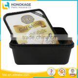 Plastic Ice Cream Packaging Design,Tamper Evident Ice Cream Plastic Container Square Packaging thumbnail-1