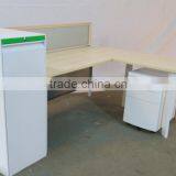 Steel Metal Hand-pull Sliding Desk Side Cabinet Table Storage Cabinet Cupboard thumbnail-4