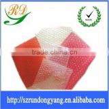 red color air bubble bag