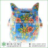 Handmade Funny Ceramic Owl Money Boxes Decorative Coin Bank thumbnail-3