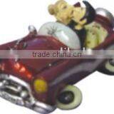 Hot Product Polyresin Handmade Red Car Model thumbnail-1