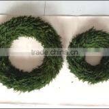 Natural Preserved Cypress Wreath Preserved Pinus Wreath thumbnail-3