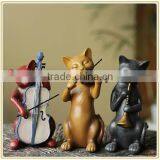 Factory Price Resin Cat Figure Living Room Decoration Manufacturer thumbnail-3