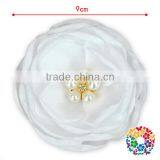 Party Artifical Fake Rose 8CM Wedding Decaration Ribbon Flower thumbnail-2