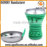 wholesale heat resistant none stick silicone hookah bowl