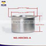 Factory Made OEM SS 18/8 Brushed Cup Holder thumbnail-1