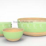 Hot Trend for Salad Bowls, Clear Bamboo Salad Bowl thumbnail-1