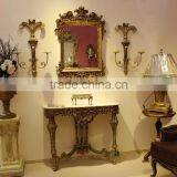Living Room Furniture Hanging Console Table With Wall Mirrors thumbnail-4
