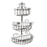 2017 Hot Selling Wire Fruit Basket,3 Tier Fruit Basket Stand thumbnail-3