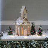 Christmas Village Pop-up Paper Village,church thumbnail-2