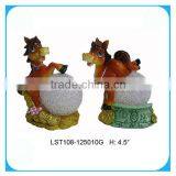 2014 Polyresin New Year Gift Horse thumbnail-1