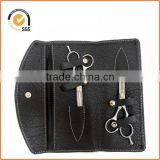 Barber Scissors And Thinning Scissors Set In A Custom Fit Snap Case