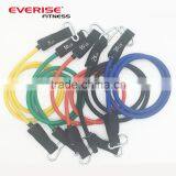 11piece Resistance Band Set With Handles, Ankle Straps, Door Anchor, Carry Bag thumbnail-2