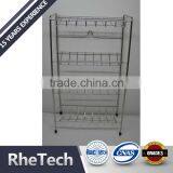 Shelves Hanging Shower Rack Storage Basket Stand thumbnail-6