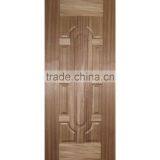 9 Panels New Design Teak Wood Veneer Moulded Door Skin thumbnail-2