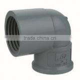 HIGH QUANLITY FEMALE ELBOW OF PVC DIN STANDARD FITTINGS FOR WATER SUPPLY