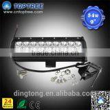 9"Best Selling High Power 54w Truck LED Offroad Worklight Led Light Bar