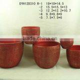 Hot Sell Various Shapes Ceramic Flower Pots thumbnail-5