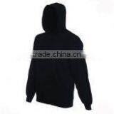 Black Plain Hoodies 80% Cotton, 20% Polyester - Weight 260/280gms thumbnail-1