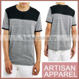 100% Polyester sublimation t-shirt casual T-shirt Sublimation Blank grey T-shirt for man