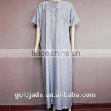 Muslim Clothing Kaftan Dubai With High Quality Dubai Fashion Kaftan Plain White Abaya thumbnail-4