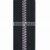 5# Plastic Zipper Silver Teeth Long Chain Zipper thumbnail-1