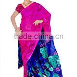 Printed Daily Wear Saree/indian Saree/silk Saree thumbnail-3