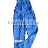 Poly Cotton Braces Pants With Reflective Tape