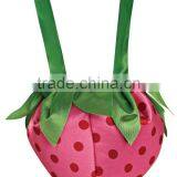 FABRIC STRAWBERRY SHORTCAKE TRICK OR TREAT PAIL (FABRIC) thumbnail-1