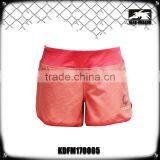 High Elastic Girls Custom Workout Training Shorts With Inner Lycra Lining thumbnail-2